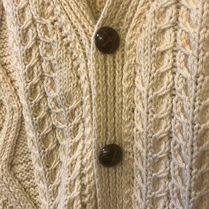 Irish wool sweater